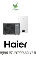 Super Aqua GT Hydro Split 4 kW R290 Wärmepumpe AW042HUGHA + HU102WAHYB Hydrobox
