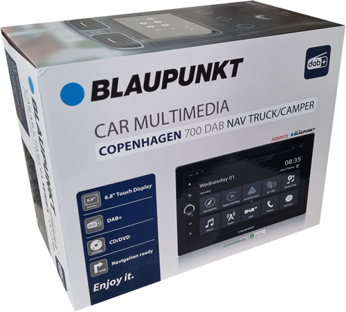 Copenhagen 700 DAB inkl. Truck Campernavigation