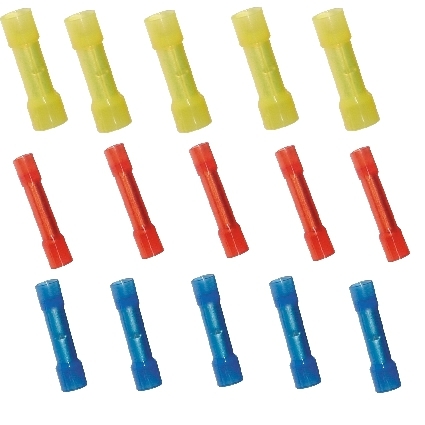 Stoß- bzw. Quetschverbinder verschiedene Größen