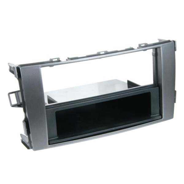 2-DIN RB mit Fach Toyota Auris 2007 > anthrazit grau