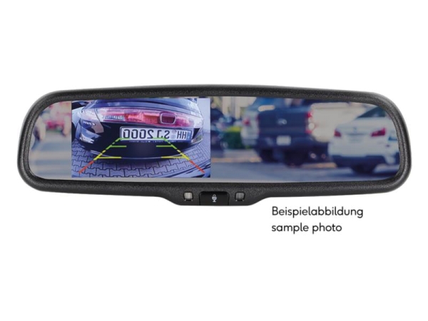 7.2 Zoll Spiegelmonitor inkl. Spitscreen Funktion + 1 AHD Eingang