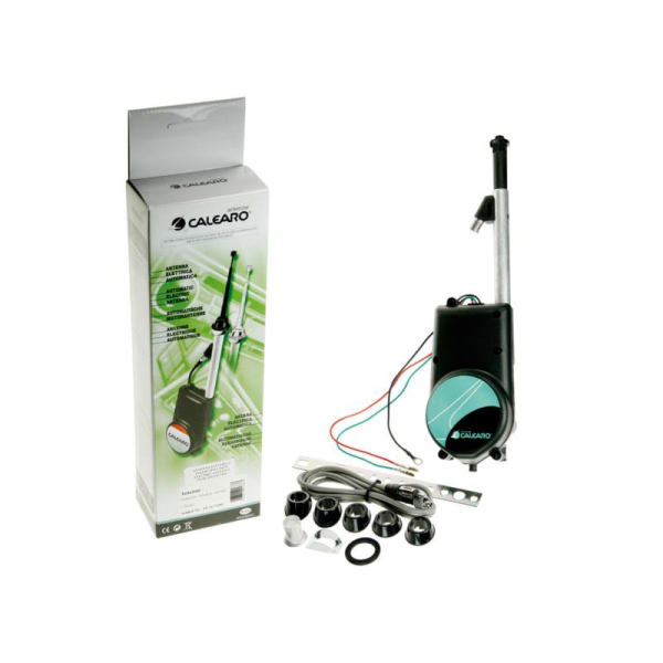 Teleskopantenne elektrisch / schwarz