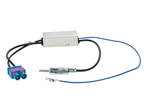 Audi / VW DIN-Antennenadapter Doppel-Fakra (Z) mit Phantomeinspeisung und Diversity