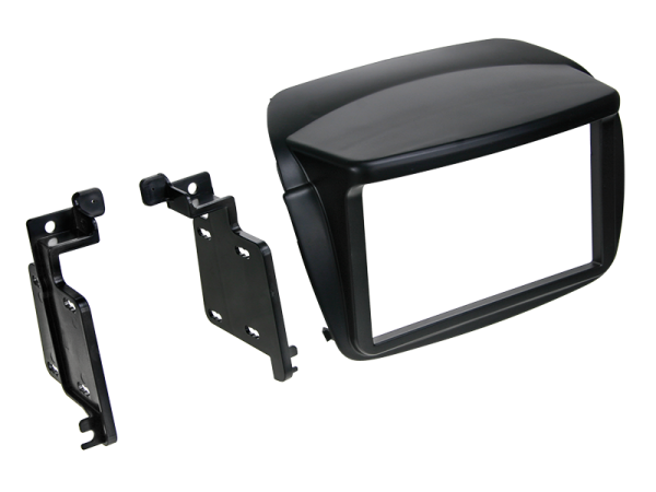 2-DIN Komplett-Set Radioblende Fiat