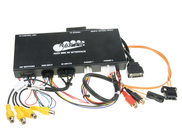 AV-Eingang für Audi A6, A8 und Q7 MMI System ohne TV-Tuner