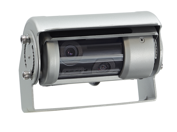Rückfahrkamera universal Doppelshutter mit Wischer 150°