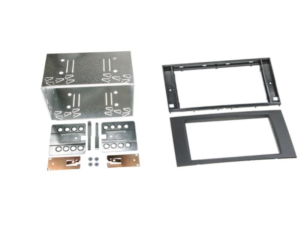 Doppel-DIN Komplettset Rubber Touch Ford Fiesta, Focus, Focus C-MAX, Fusion, Galaxy, Ford S-MAX, Tra