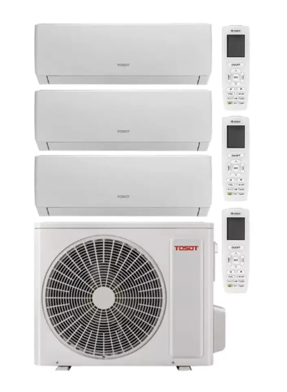 PULAR by GREE Triple-Split-Klimaanlage Inverter 090918P R32 8,0 kW - Set