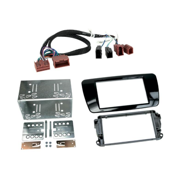 2-DIN RB Seat Ibiza 2014-> > Piano schwarz