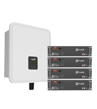 Fox Speicherpaket 10.4 kWh - Fox H3 8 kWh Hybrid + 4x HV2600 Batterie
