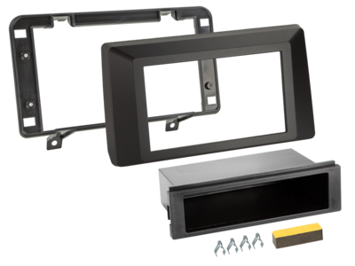2-DIN Radioblende mit Ablagefach Dacia Duster (SR) 2021-2022