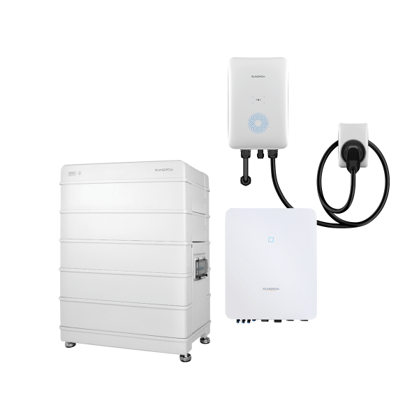 3-Phasen Lösung mit 6 kVA WR, EV Charger und 16 kWh Speicher