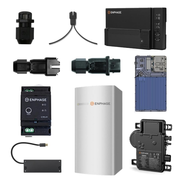 Energy System 6 IQ8AC Microinverters 3.5 kWh Battery