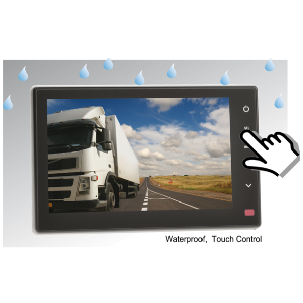 CRV 7007 Quad Monitor - IP68 wasserdicht