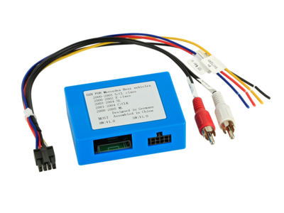 Aktivsystemadapter Mercedes diverse Fahrzeuge D2B>Cinch