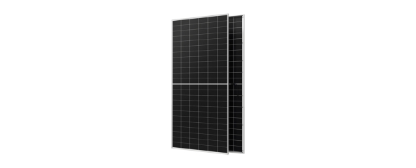 Stellar 1N+ 645W N-Type ABC, 72 Zellen, Silberner Rahmen