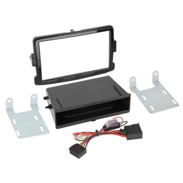 2-DIN RB Inbay Dacia, Opel, Renault piano schwarz