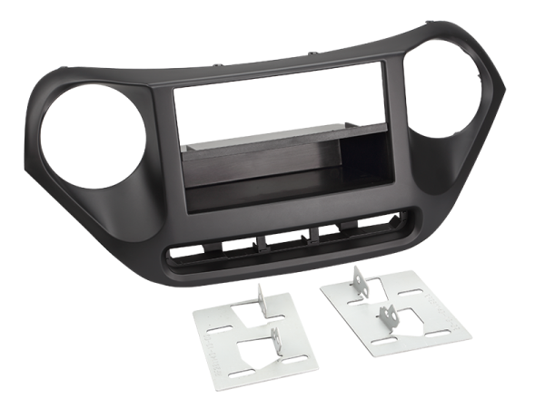 2-DIN RB mit Fach Hyundai I10 11/2013 > schwarz