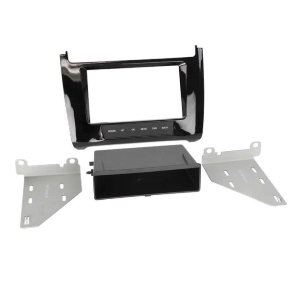 2-DIN RB mit Fach VW Polo V ,Typ 6C piano black
