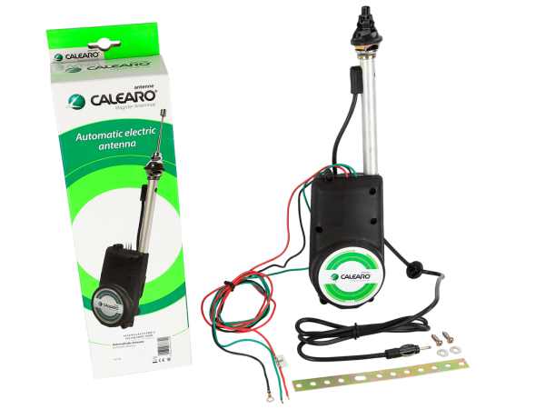 Teleskopantenne AM/FM Motorantenne Kotflügel schwarz