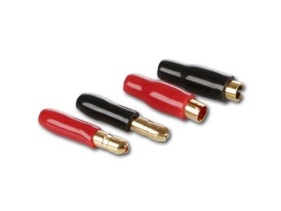 100 Rundsteckhülsen rot CHP