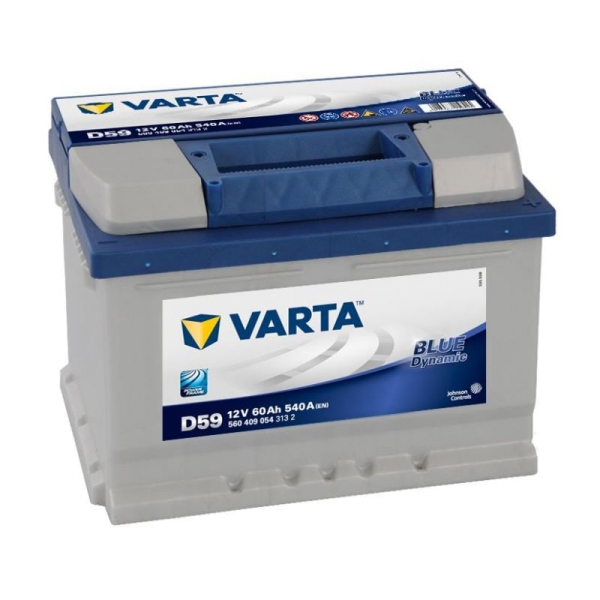 D59 Blue Dynamic 12V 60Ah 540A