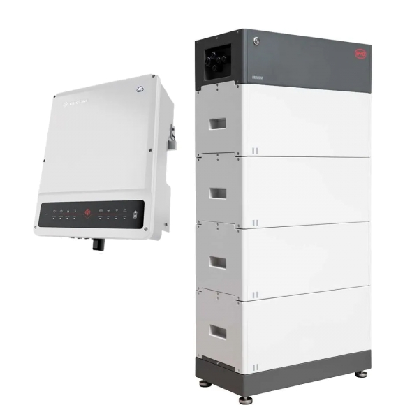 ET Plus HV GW5K-ET 5kW Hybrid Wechselrichter mit 11,04kWh Batteriespeicher-Set