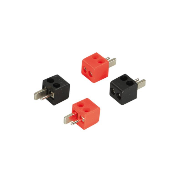 Lautsprecher DIN-Stecker 2 x rot / 2 x schwarz > 2,5 mm²