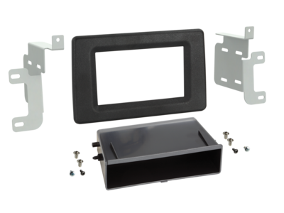2-DIN Radioblende mit Fach Opel Movano/Renault Master