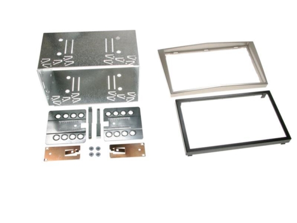 Doppel-DIN Komplettset Rubber Touch Opel Corsa / Zafira