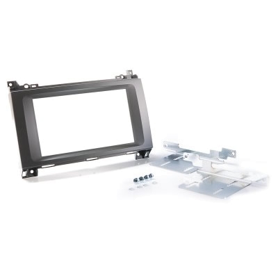Radioblende MERCEDES Vito, Sprinter ab 2014 2DIN schwarz Installer Kit