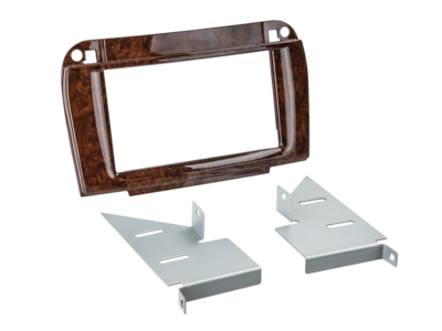 2-DIN Radioblende Mercedes CL-Klasse/S-Klasse Holz
