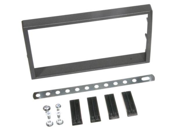 Doppel-DIN Komplettset Rubber Touch SsangYong Kyron