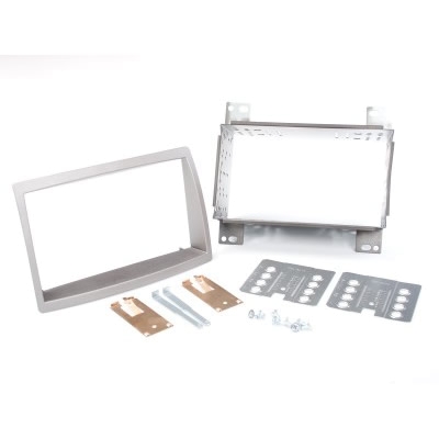 Radioblende HYUNDAI i30 2007-09 2DIN silber