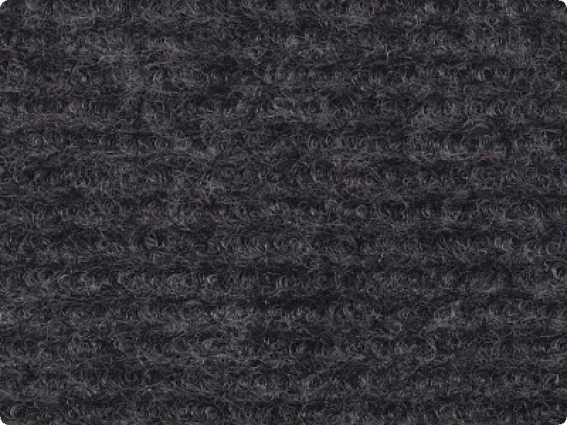 Moquette dunkelgrau gerippt CHP