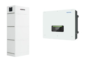 AXIstorage Li SV2 10.1 + HYD 20KTL-3PH Hybrid-WR HV-Speichersystem, 10,1 kWh nutzbar, 3-phasig