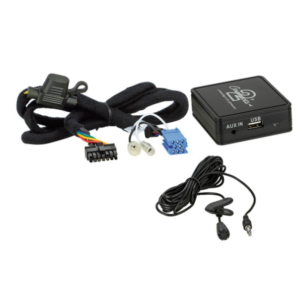 Bluetooth Adapter Peugeot ISO Anschluss