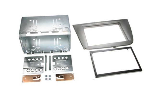 Radiohalterung Doppel-DIN Rubber Touch Seat Toledo / Altea