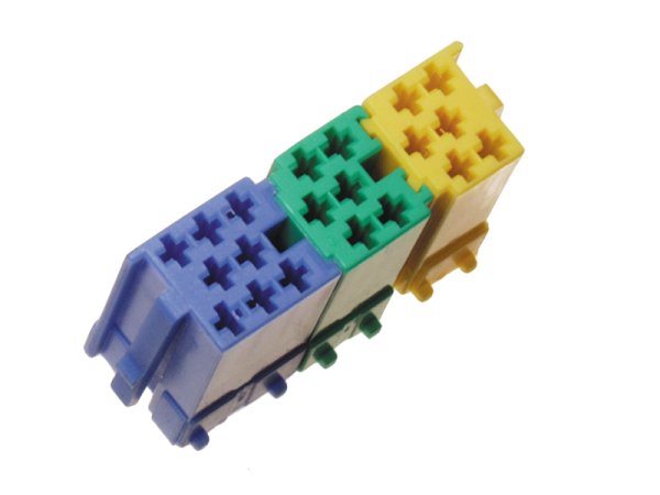 Montageset Mini-ISO Stecker