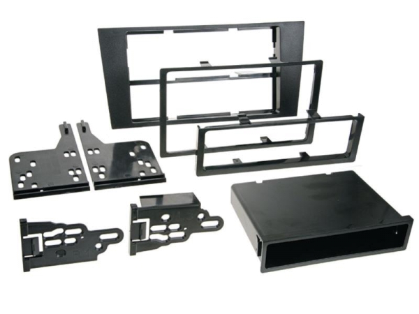 Radiohalterung 1-DIN / 2-DIN (inkl. Ablagefach) Audi A4