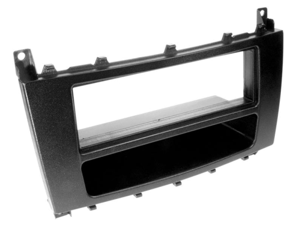 Radiohalterung Rubber Touch Mercedes C-Klasse / CLK / SLK (schwarz)