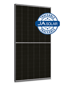 450W N-type Doppelglas Bifazial LB All Black MC4