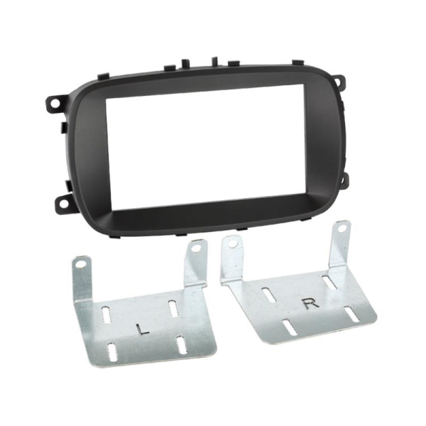 2-DIN RB Fiat 500X 2015-> schwarz
