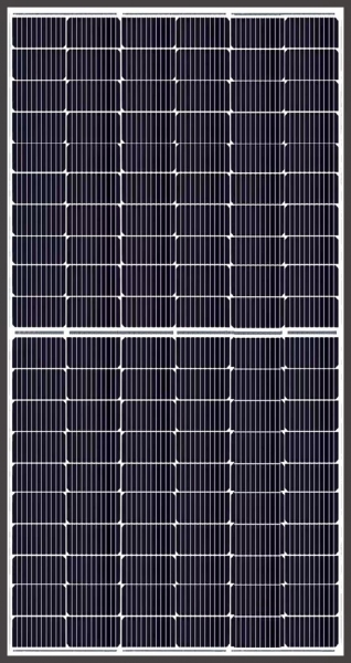 Mono TwinPlus 460Wp Black White 30mm 10BB HalfCut 120 cells