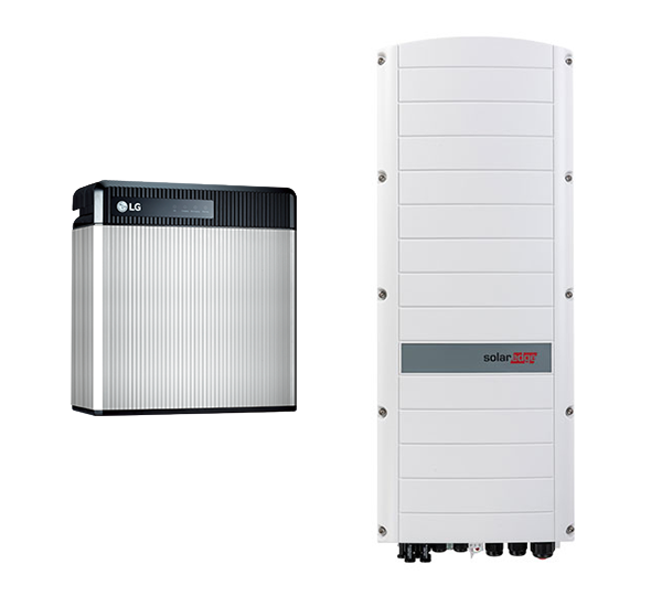 Solaredge Stackable Eess SolarEdge - LG ESS ENBLOCK C10_R + SOLAREDGE SE8K-RWS NV-SPEICHERSYSTEM ...