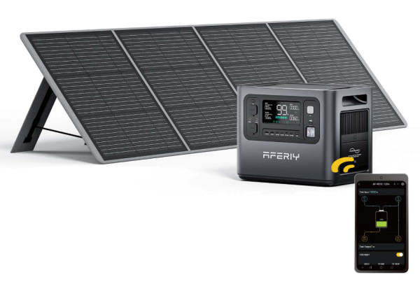 P210 2400W + 400W tragbares Solarpanel-Set