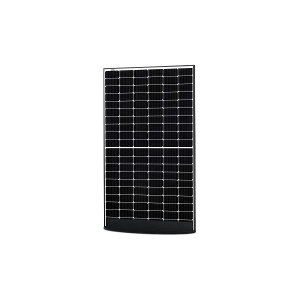 Standard HalfCut 120 cells 375W 375 Wp, 120 Zellen, schwarzer Rahmen, weiße Backsheet