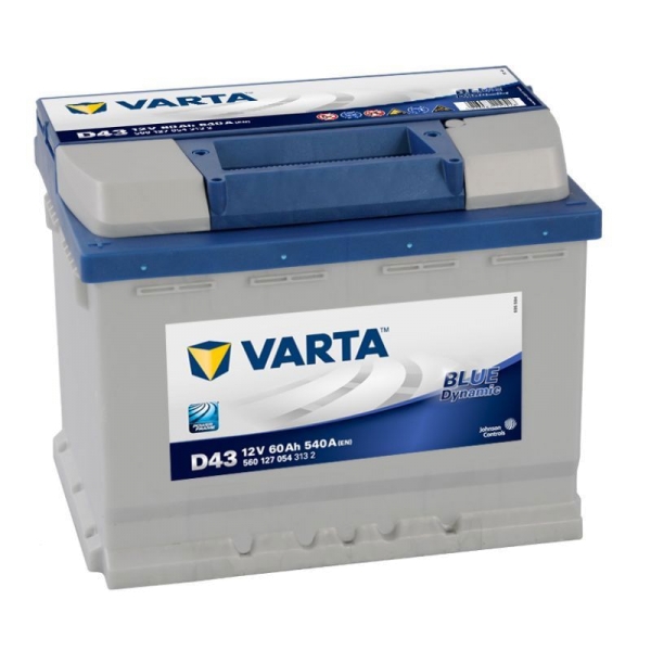 D43 Blue Dynamic 12V 60Ah 540A