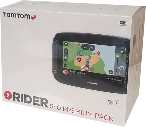 TomTom Rider 550 PREMIUM inkl. Autohalterung
