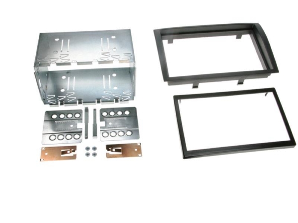 Radiohalterung Doppel-DIN Rubber Touch Citroën Jumper / Fiat Ducato / Peugeot Boxer